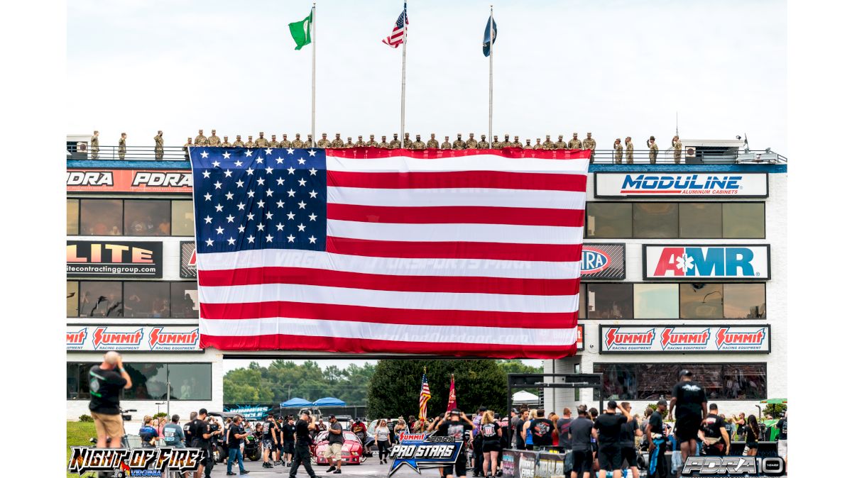 PDRA ProStars Concludes Early At Virginia Motorsports Park's Night Of Fire