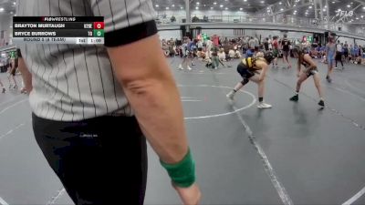 80 lbs Round 5 (8 Team) - Bryce Burrows, The Outsiders vs Brayton Murtaugh, U2 Brawler Elite