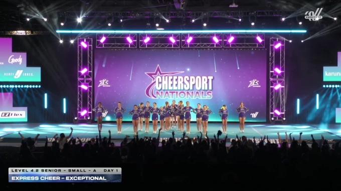 Express Cheer - Exceptional [2026 L4.2 Senior - Small - A Day 1] 2026 ...