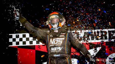 Justin Grant Holds On To Win Indiana Sprint Week At Lawrenceburg Speedway