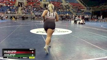 170 lbs Quarterfinal - Ava Gulleson, E1-Central Cass vs Alivia Spicer, W4-Dickinson