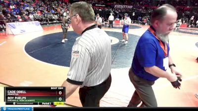1A 285 lbs Cons. Semi - Roy Phelps, Chicago (C. Hope Academy) vs Cade Odell, Princeton