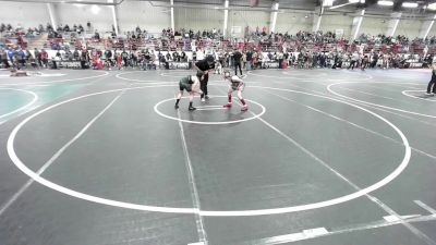 81 lbs Rr Rnd 2 - Sawyer Roesch, Rise Above WC vs Cheveyo Yellow Eyes, Badlands WC