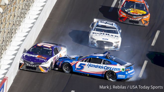 Kyle Larson 'Frustrated Even More' After Comments From Denny Hamlin