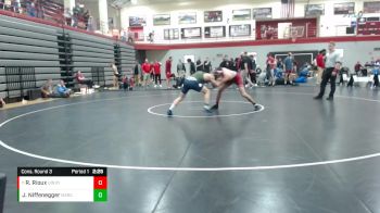 141 lbs Cons. Round 3 - Ray Rioux, Indianapolis vs Jake Niffenegger, Mercyhurst