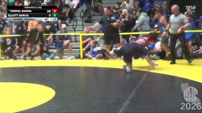 135 lbs Champ. Round 1 - Ezekiel Rangel, Durham Wrestling Club vs Elliott Garcia, Bruin Elite