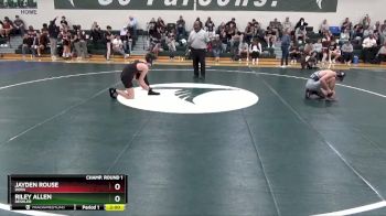 126 lbs Champ. Round 1 - Jayden Rouse, Dora vs Riley Allen, Deshler