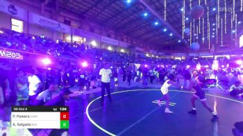 106 lbs Rr Rnd 4 - Paisley Powers, Garden City Wrestling Club vs Andrew Salgado, 806 Takedown Wreslting