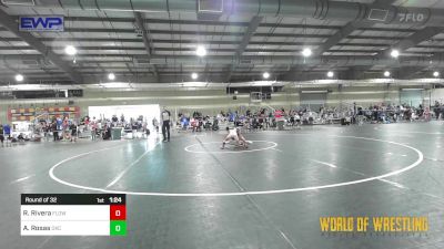 57 lbs Round Of 32 - Raeghan Rivera, Flow Academy Honolulu, HI vs Avery Rosas, OKC Saints Wrestling