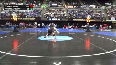 157 lbs Quarterfinal - Charlie Dojan, Wartburg vs Rhenzo Augusto, Elmhurst