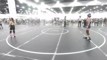 109 lbs Semifinal - Zailey Lozano, Valley Bad Boys vs Alexandria Munguia, Central Coast Most Wanted