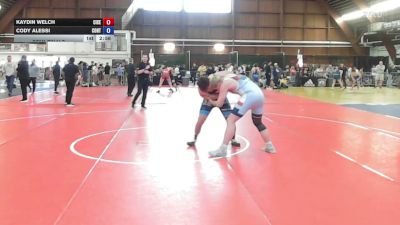 225A lbs Semifinal - Kaydin Welch, Cicero-North Syracuse vs Cody Alessi, Continuum Wc