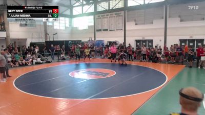 101-110 lbs Quarterfinal - Julian Medina, Bolingbrook vs Kley Beer, Warrior RTC