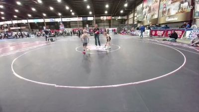 55 lbs 2nd Place Match - Will VonRuden, Glendive Mat Devils vs Kasten Anderson, Kimball Wrestling Club