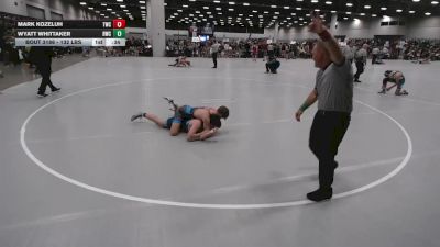 132 lbs Cons. Rd Of 64 - Mark Kozeluh, Thunderbird Wrestling Club vs Wyatt Whittaker, Bobcat Wrestling Club