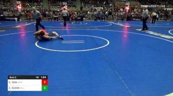 115 lbs Prelims - Eziequel Vela, Oakdale Youth WC vs Zane Dubes, Bull Trained