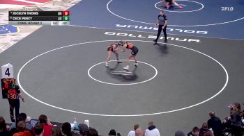 130 lbs Cons. Round 2 - CeCe Percy, Lead-Deadwood vs Jocelyn Thoms, Lennox