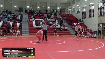 147 lbs Semifinal - Archer Warren, Hewitt Trussville Freshman vs Gabriel Turner, Hewitt Trussville Middle School