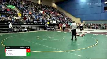 2 lbs Quarterfinal - Romeo White, King William vs Braxton Biller, Mountain View (Quicksburg)