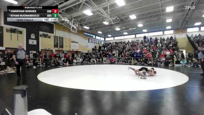 126 lbs Semifinal - Christian Borges, Fairfield Prep vs Ethan Buonanducci, Enfield