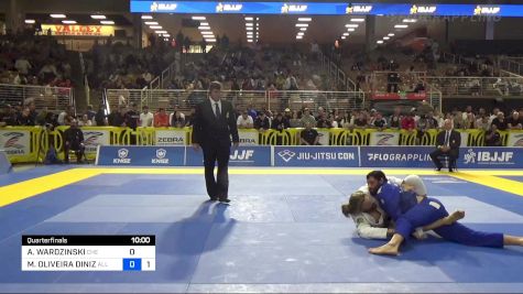 ADAM WARDZINSKI vs MATHEUS OLIVEIRA DINIZ 2022 Pan Jiu Jitsu IBJJF Championship