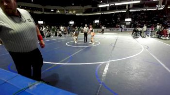 Girls 140 lbs Champ. Round 2 - Saige McCleery, Sumner (Girls) vs Jayden Krogness, Centralia (Girls)