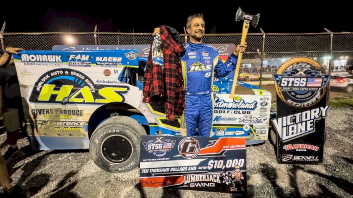 Matt Sheppard Wins First Short Track Super Series Race In Canada