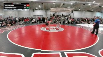 144 lbs 5th Place Match - Dylan Paris, Eaton vs Logan Vannest, Platte Valley