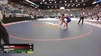 5A-190 lbs Cons. Round 1 - Gabe Kimzey, Pittsburg vs Kasey O`Neal, Spring Hill