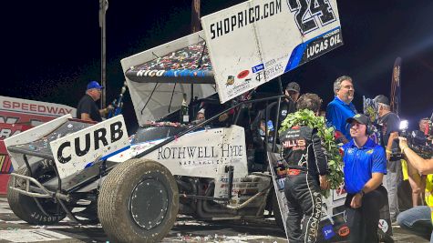 Rico Abreu Passes Kyle Larson For High Limit Sprint Car Win At Grandview