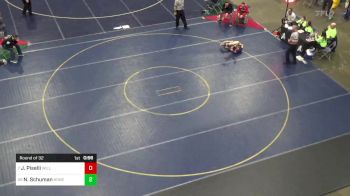 82 lbs Round Of 32 - Jordan Piselli, Williamsport vs Nathan Schuman, Honesdale