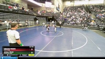 4A 105 lbs Cons. Round 2 - Gracie Meeds, Bear River vs Emma Felix, Mountain View