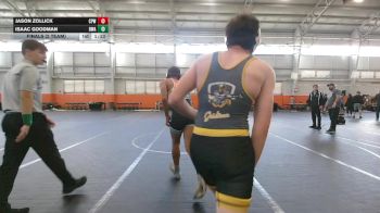 155 lbs Finals (2 Team) - Jason Zollick, CP Wrestling vs Isaac Goodman, Donahue WA