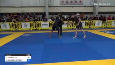 KEVIN DANTZLER vs ERIK WILLIAM WRIGHT 2021 Pan IBJJF Jiu-Jitsu No-Gi Championship