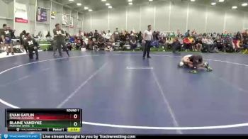 110 lbs Round 1 (6 Team) - Evan Gatlin, Missouri Avengers vs Blaine Vandyke, Montana White