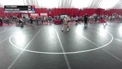 207 lbs Champ. Round 3 - Lyla Hensen, Hudson vs Mercedes Kruse, Unattached