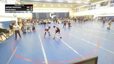 113 lbs Cons. Round 3 - Santino Uriostegui, Villa Park High School vs Dylan Khalil, Beverly Hills High School