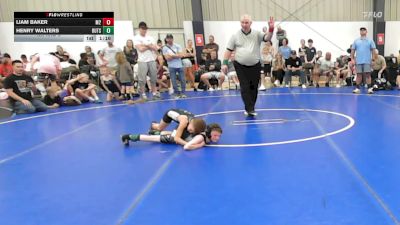 60 lbs Rr Rnd 6 - Liam Baker, M2 Training Center - K8 vs Henry Walters, Outsiders Wrestling Club - K8