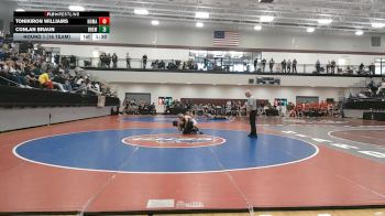 132 lbs Round 1 (16 Team) - Conlan Braun, Bremen vs Tonikiron Williams, Northeast Magnet