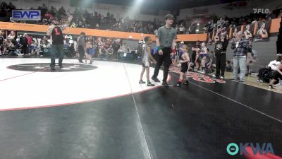 46 lbs Consi Of 8 #2 - KianRay Maine, Lexington Wrestling Club vs Keon Ooton, Prodigy NDT
