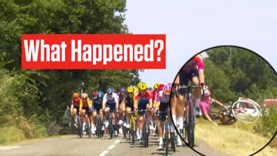 How Veronica Ewers Crashed In The Tour de France Femmes 2023 Stage 6