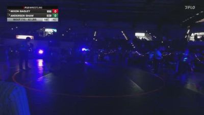 62 lbs Cons. Semis - Nixon Bagley, Wingz vs Andersen Shaw, Box Elder Stingers Wrestling