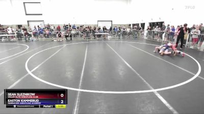 149 lbs Quarterfinal - Sean Sleznikow, Valley Elite Wrestling Club vs Easton Kammerud, Sarbacker Wrestling Academy