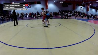 190 lbs Cons. Round 3 - Dennis Meza Velasquez, Legend Wrestling Club vs Liam Johnson, Virginia Team Predator