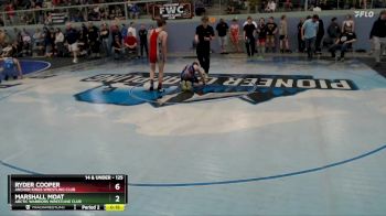 125 lbs Cons. Round 1 - Ryder Cooper, Anchor Kings Wrestling Club vs Marshall Moat, Arctic Warriors Wrestling Club
