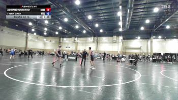 150 lbs Round Of 16 - Adriano Garavito, Cowboy Wrestling Club vs Tyler Gray, Wellington Wrestling