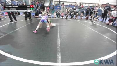 49 lbs Rr Rnd 3 - Lucas Alcantar, Comanche Takedown Club vs Remi Norrell, Prime Wrestling