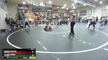 113 lbs Semifinal - David Chacon, Buchanan vs Slade Hanes, La Quinta