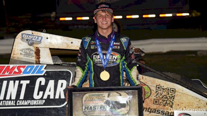 Fire In The Belly: Emerson Axsom Drives To Indiana Sprint Week Victory Lane