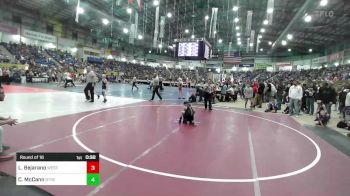 43 lbs Round Of 16 - Luis Bejarano, Westy Futures vs Corbin McCann, Other Team